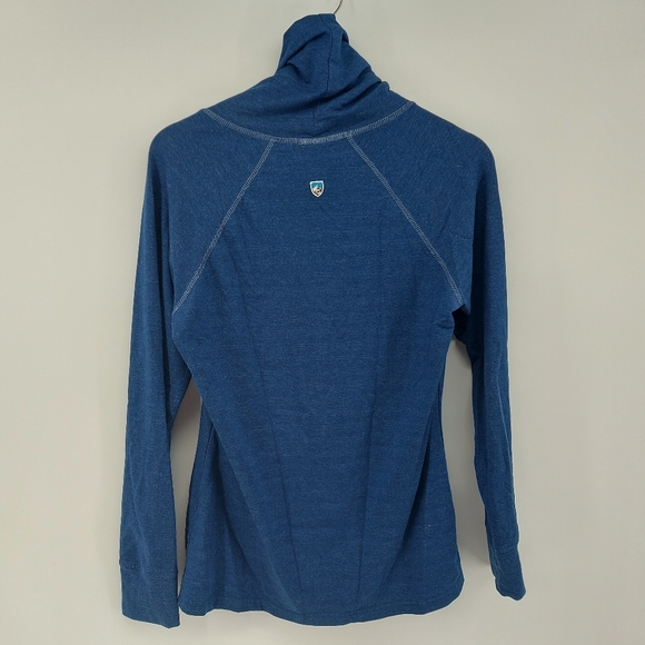 Kuhl Cowlneck Oversized Sweater Blue - Picture 6 of 6